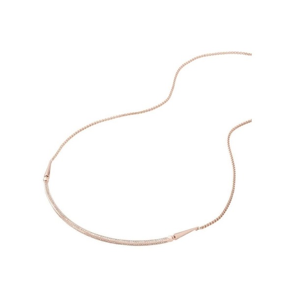 Kendra Scott Scottie Choker Necklace Rose Gold in Box Dust Bag NWOT $110 - Picture 6 of 13